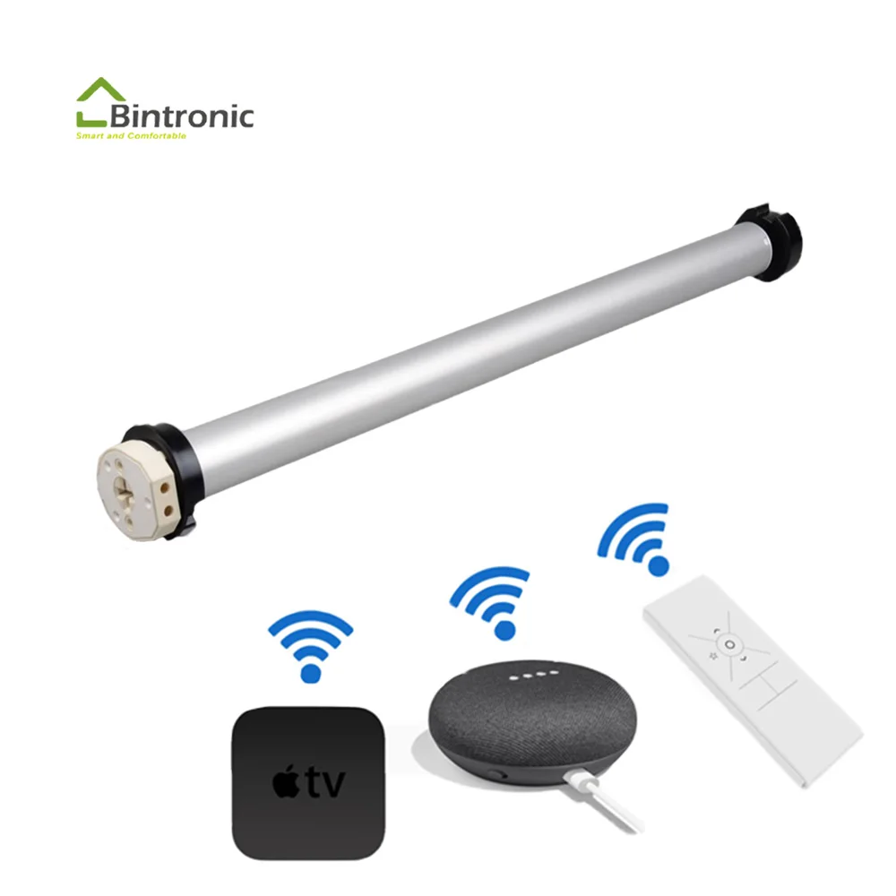 Taiwan remote smart curtain electric motor blinds for school window