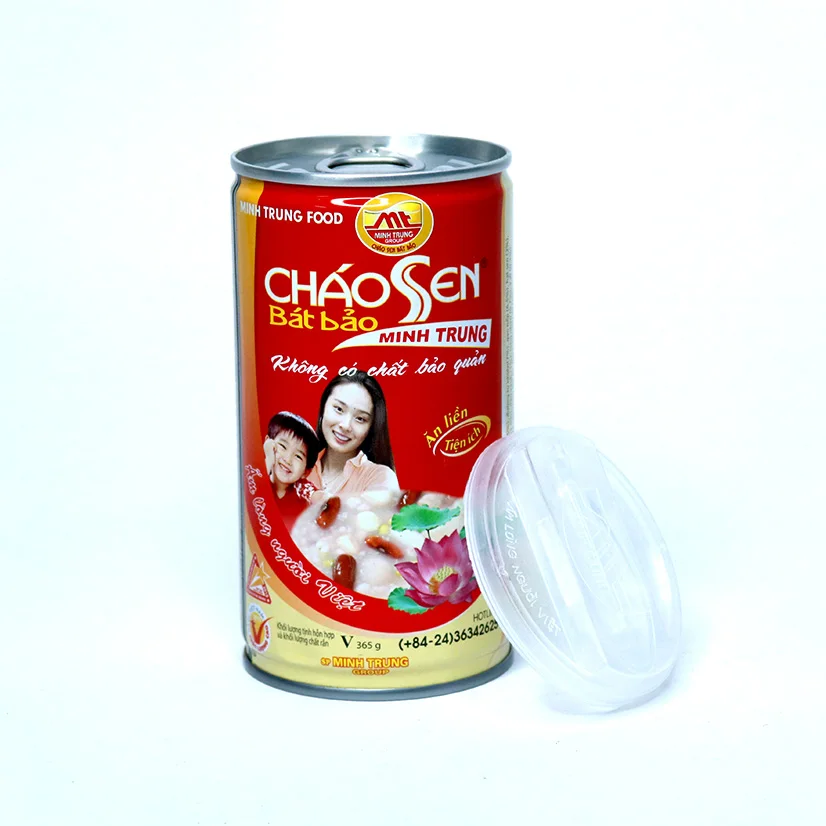 Instant Soup - Canned Lotus Seed Instant Porridge (No preservative) from Vietnam