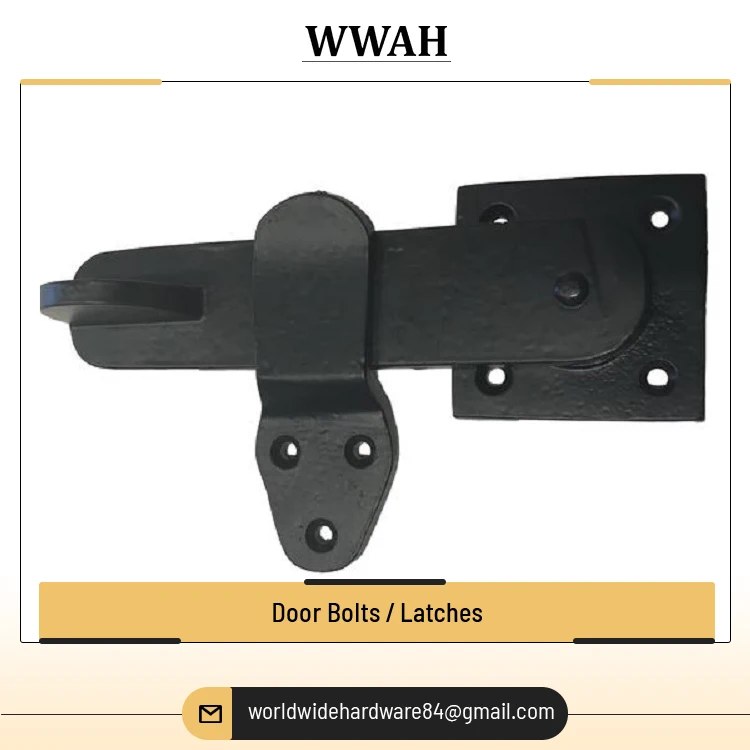 Wholesale Direct Supply High Quality Door and Window Use Hand Door Bolt Lock Metal Latch Hook, Lock, Door Lock