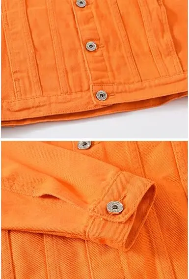 Customised Denim Jackets Oversize Long Sleeve Custom Logo print Down Jean Unisex Best Quality Jacket Pockets Plus size Winters