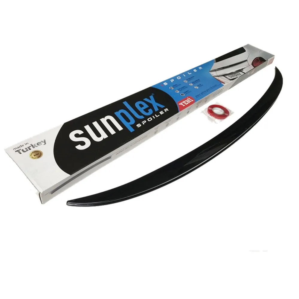 Профессиональные автомобильные спойлеры Прямая поставка с завода черный глянцевый спойлер из АБС-пластика углеродного волокна задний Средний для Renault Megane 4