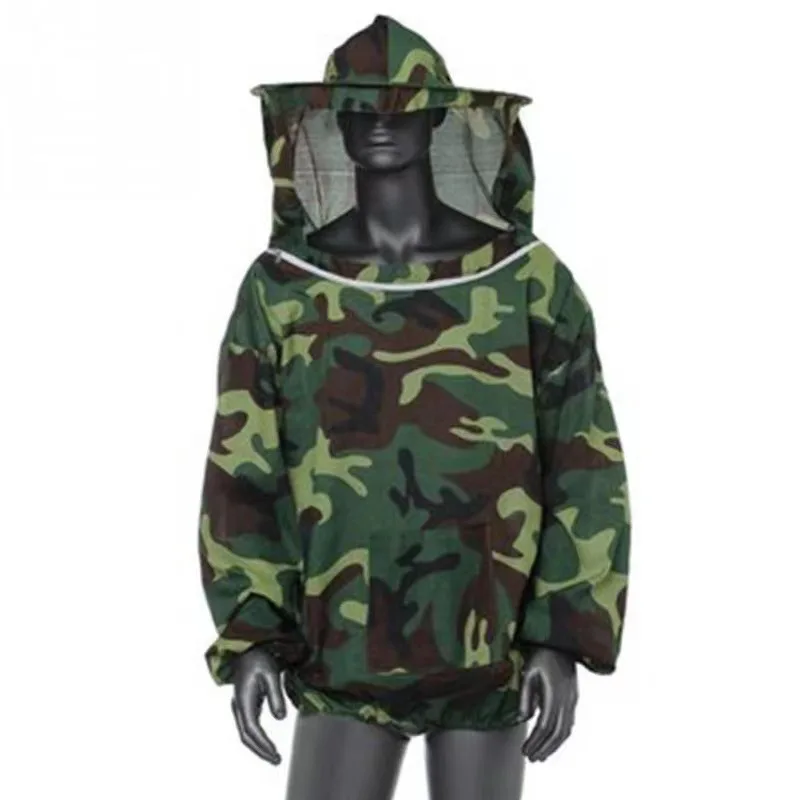 Professional Bee Veiled Shirt Beekeeping Beekeeper Suit Glove Ventilated Hood Outfit Backyard Bees Keeper Catcher Jacket Hoodies