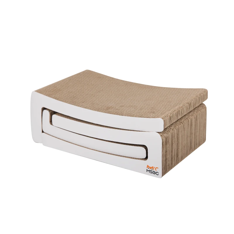 Large High-Density BC Flute Eco-Friendly Customized Combination Cat Scratcher and Pet Supplies Toys