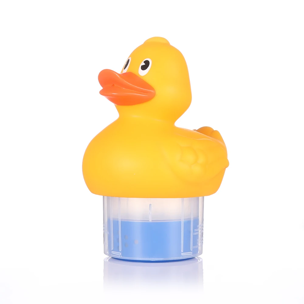 Newest Swimming Pool Cute Duck Floating Chemical Dispenser