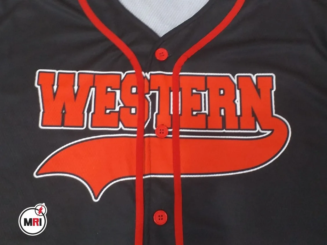 Custom Best Selling Black Team Shirts Wholesale Sublimation Team Base ball western baseball jersey dry fit material for men