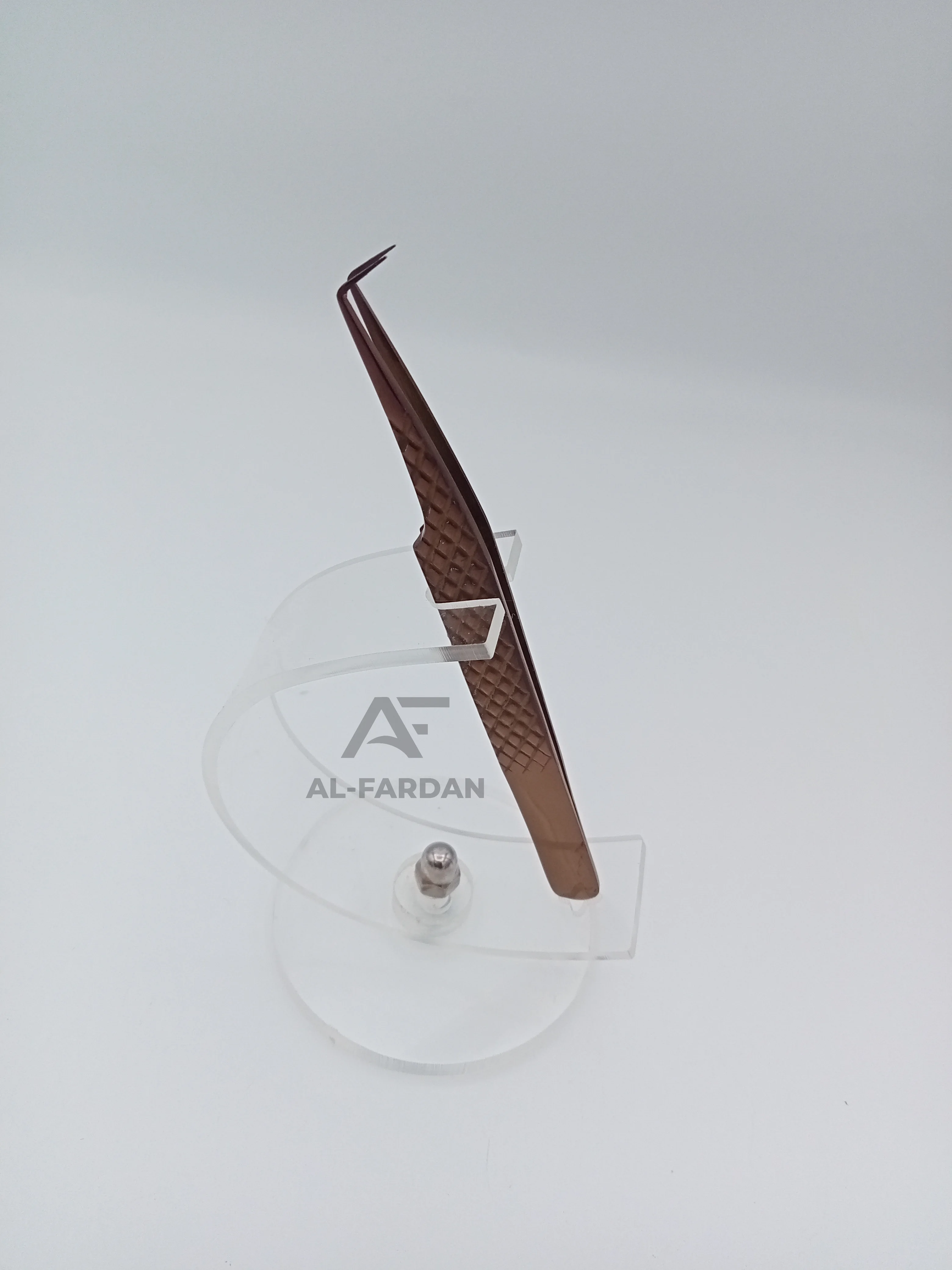 45 And 90 Degree Eyelash Extension Tweezers Rose Gold Plasma Color Plastic Stands For Lashes Tweezers Diamond Grip
