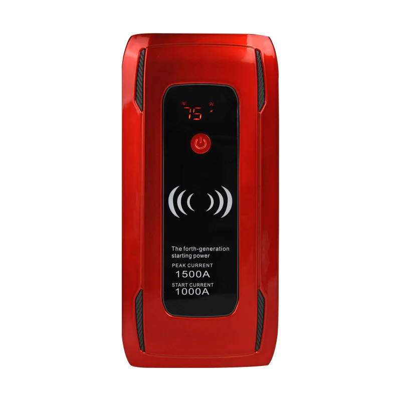 12 В 24000 мАч портативный автомобильный источник питания аварийного запуска