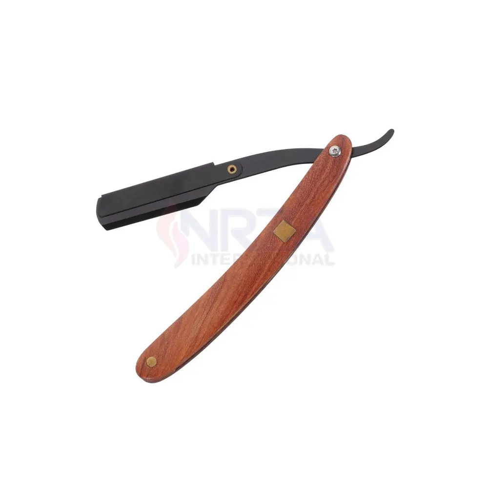 Professional Single-Blade Stainless Steel Barber Straight Razor Classic Safety Shaving Hair and Body Disposable for Bikini Use