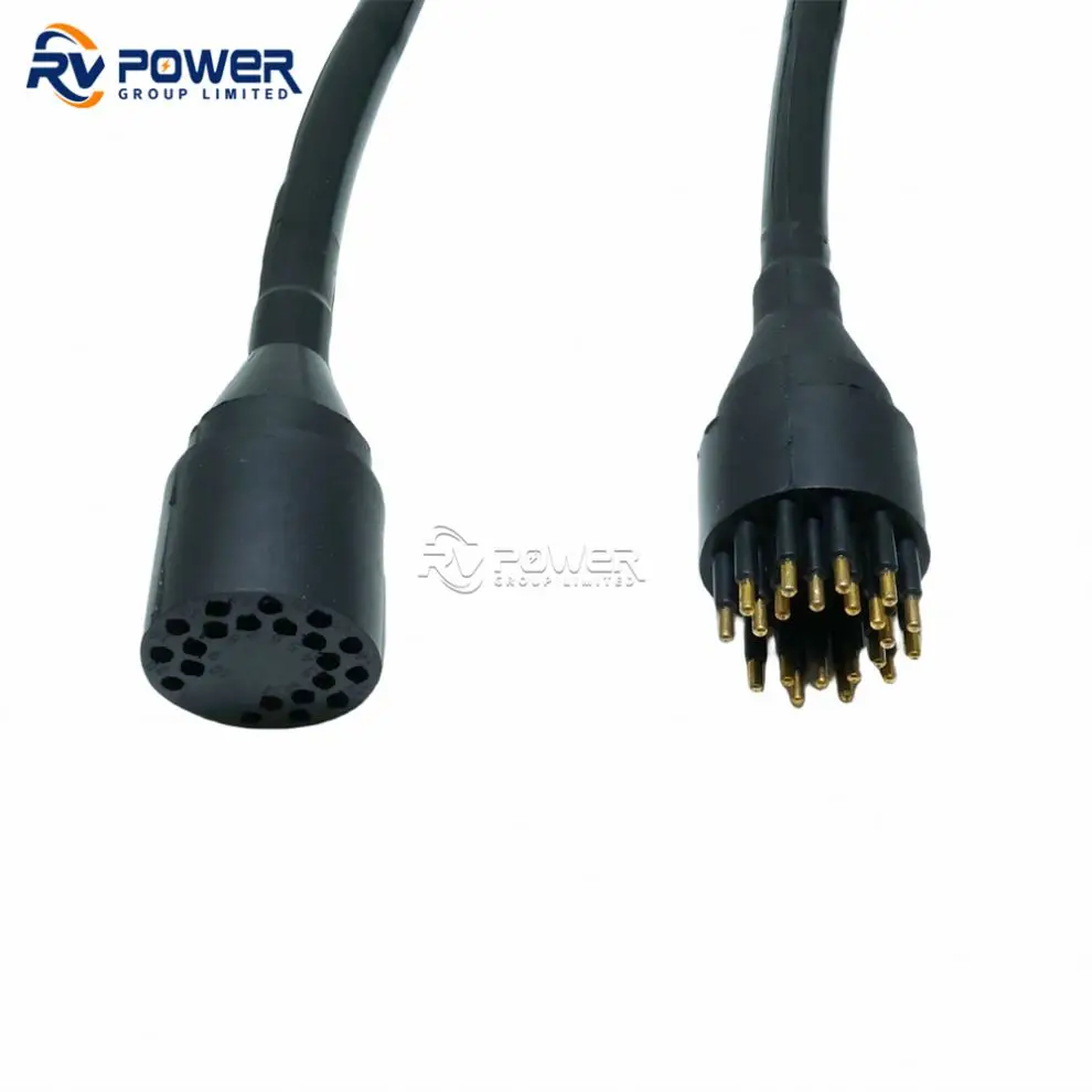 Подводный 7000 м DIL13M DIL13F Inline кабель 600 В 4 пары 24 AWG 0 20 мм2 PUR силовые проводники 4x18 Ethernet разъем