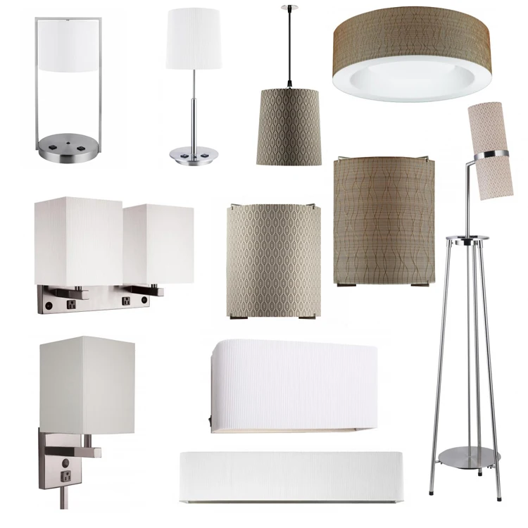 Hotel Room LED Headboard Light Table Lamp with Outlets