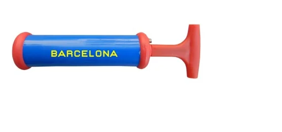 3 PC Set PVC Football, 100% Polyester T-shirt and Plastic Pump with Needle for Adults Players available at Wholesale Price