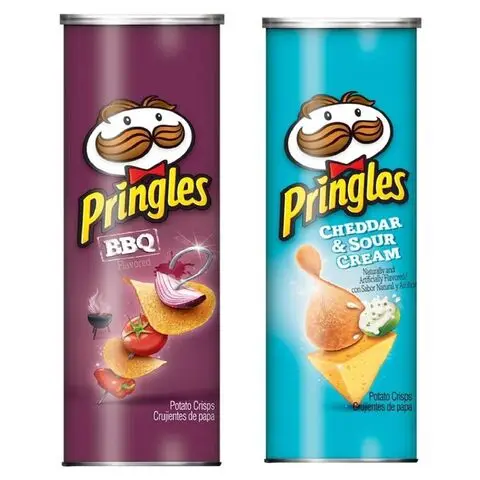 Pringles Original Brand Flavored Chips All Flavors We Have All The Time Fresh Stock and New Date 165g x 19