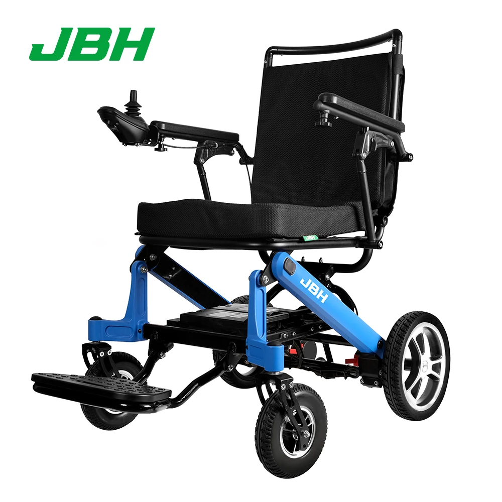 adult handicapped lightweight electric mobility folding wheelchair power