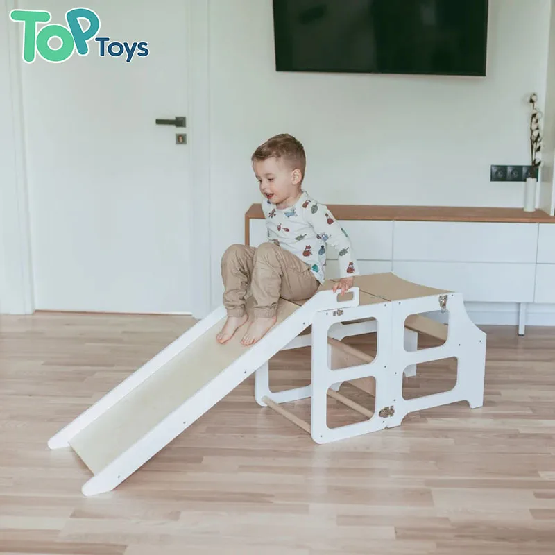 TOP Friends Children Furniture Height Adjustable Learning Tower Kitchen Help Tower Toddler Step Stool