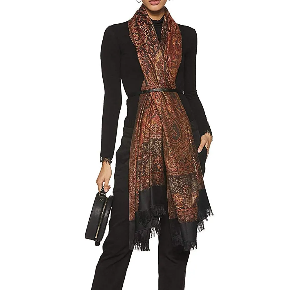 Wholesale High Quality Plain Women Islamic Shawls / 2022 New Design Comfortable Women Silk Shawl For Sale