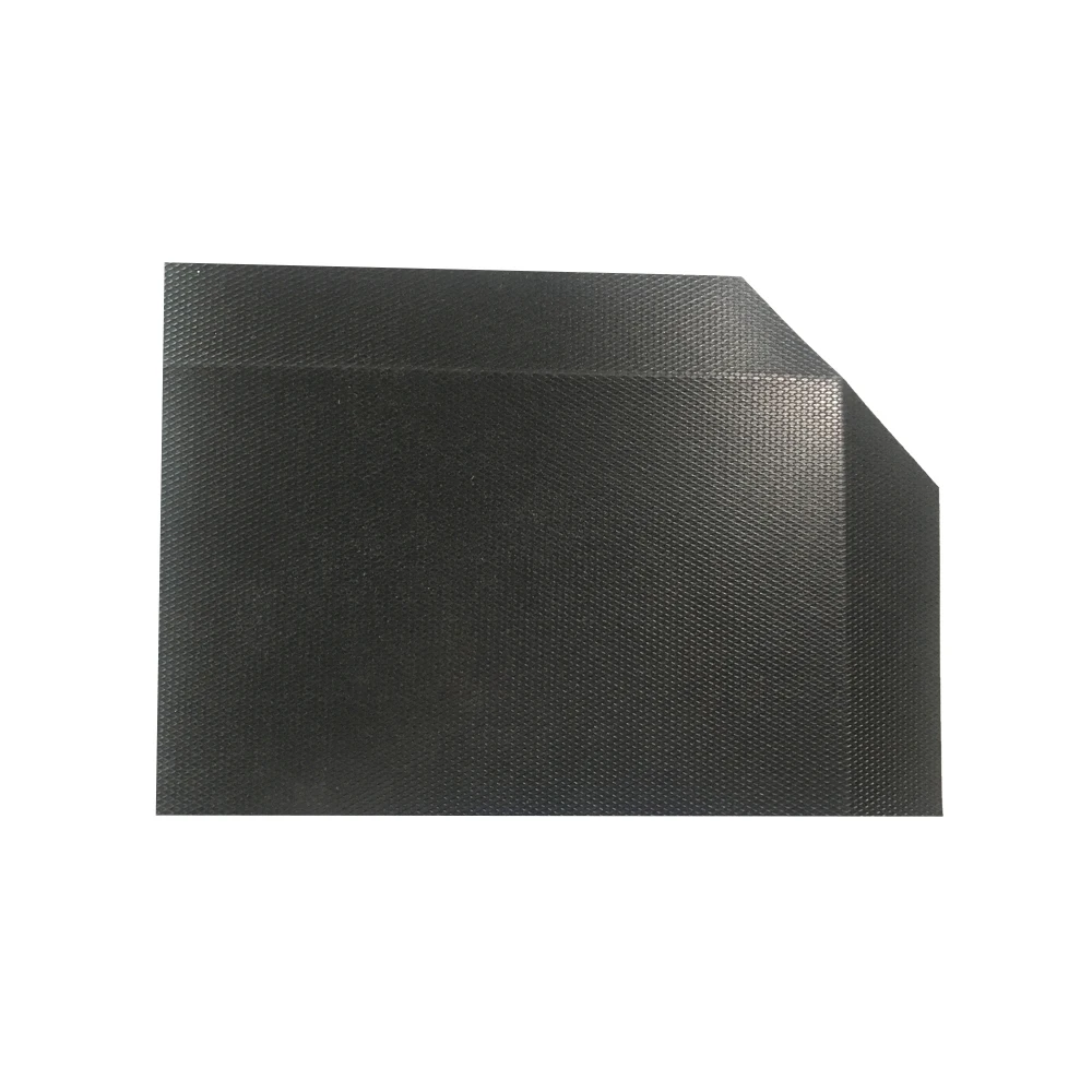 High quality black machine recyclable plastic slip sheet 1mm 1.5mm PP HDPE pallet slip sheet