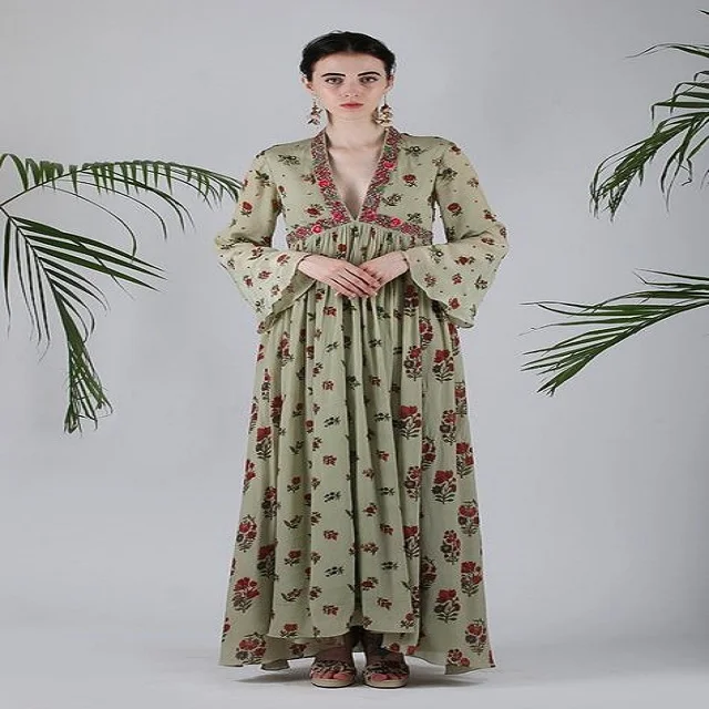 Embroidery Salwar Kameez Pakistani Wedding Ethnic Wear Collection Party Wear Suit Kurta set with Sharara and Border work Suit