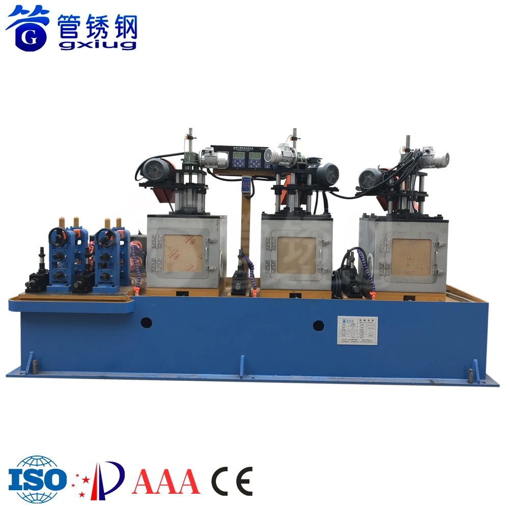 GXG Technology Gold Suppliers Stainless Steel Industrial Pipe Welding Machine Used For Production Water Tubes