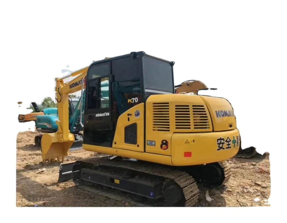 7tons digger  Cheap Price Used KOMATSU PC70-8 Mini Excavator  pc70 pc60 pc50 pc40 Mini Small  Digger Mini Excavators For Sale