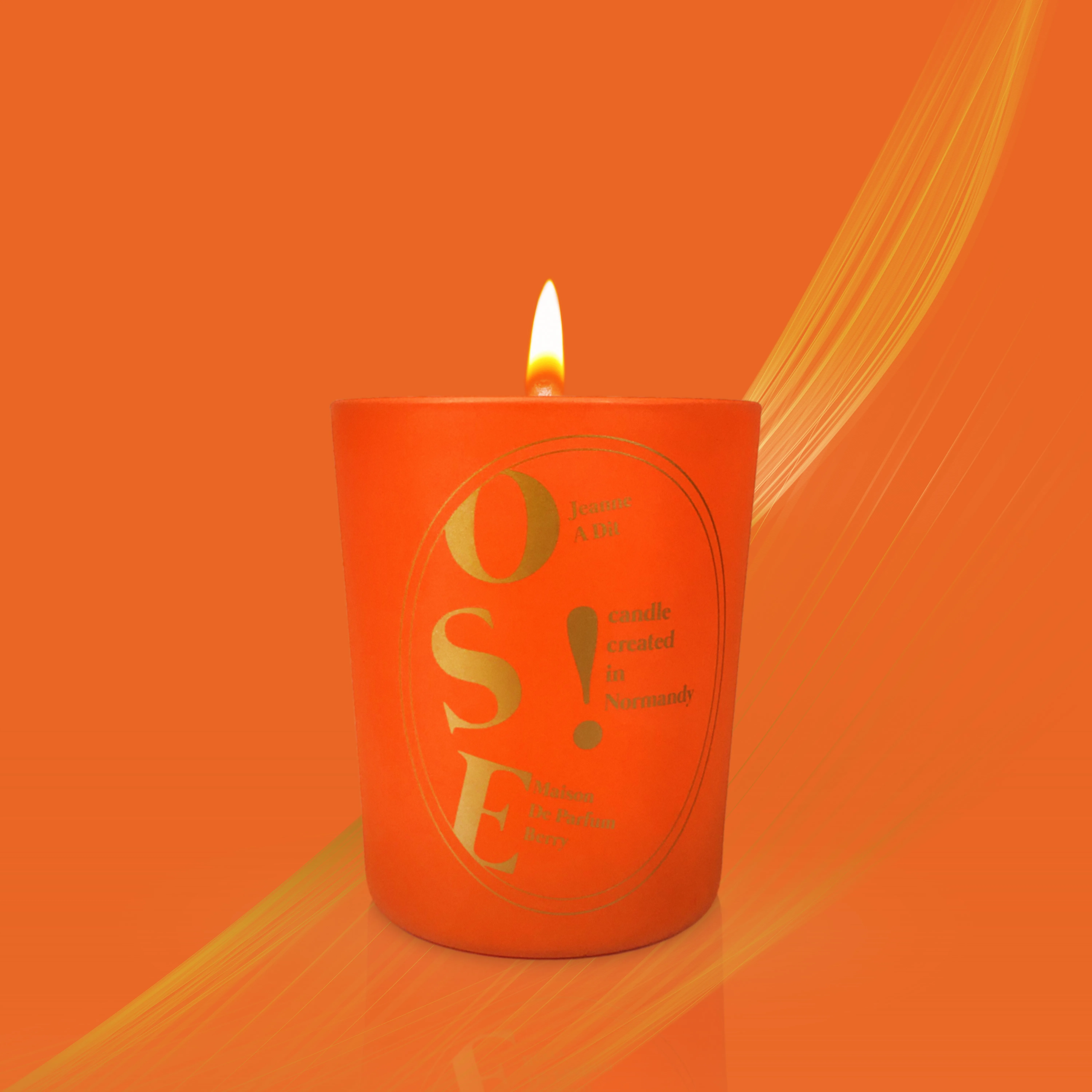 Luxury Unisex Scented Soy Wax Candle French Handwork Artistic Design with Jasmin Cedar Vetiver Joan of Arc Home Decoration OSE