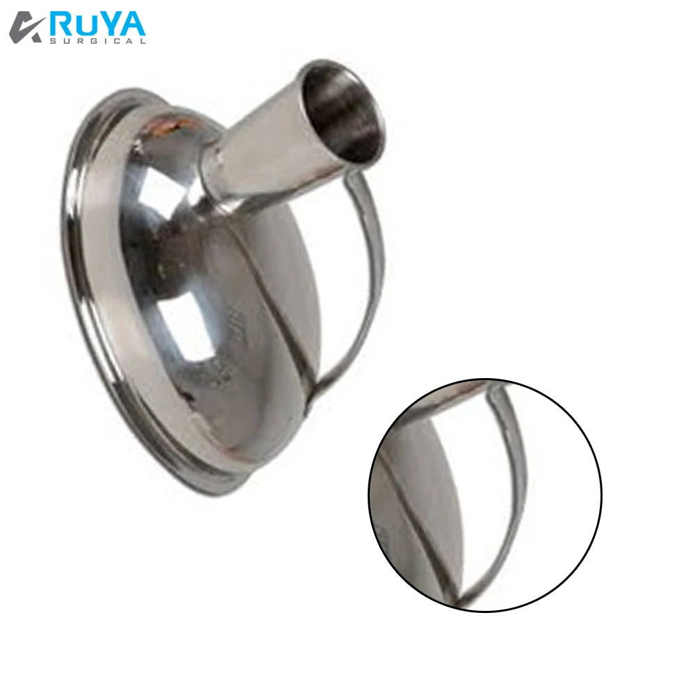 Vet Holloware Instruments Medical Hospital Patient Urinal Pot Surgical Stainless Steel Male Urine Pot Bedpan CE ISO PK