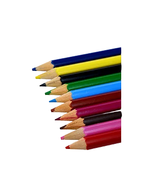 Premium Grade 12 Erasable Color Pencil HS For Drawing Uses Color Pencils Manufacture in India Low Prices