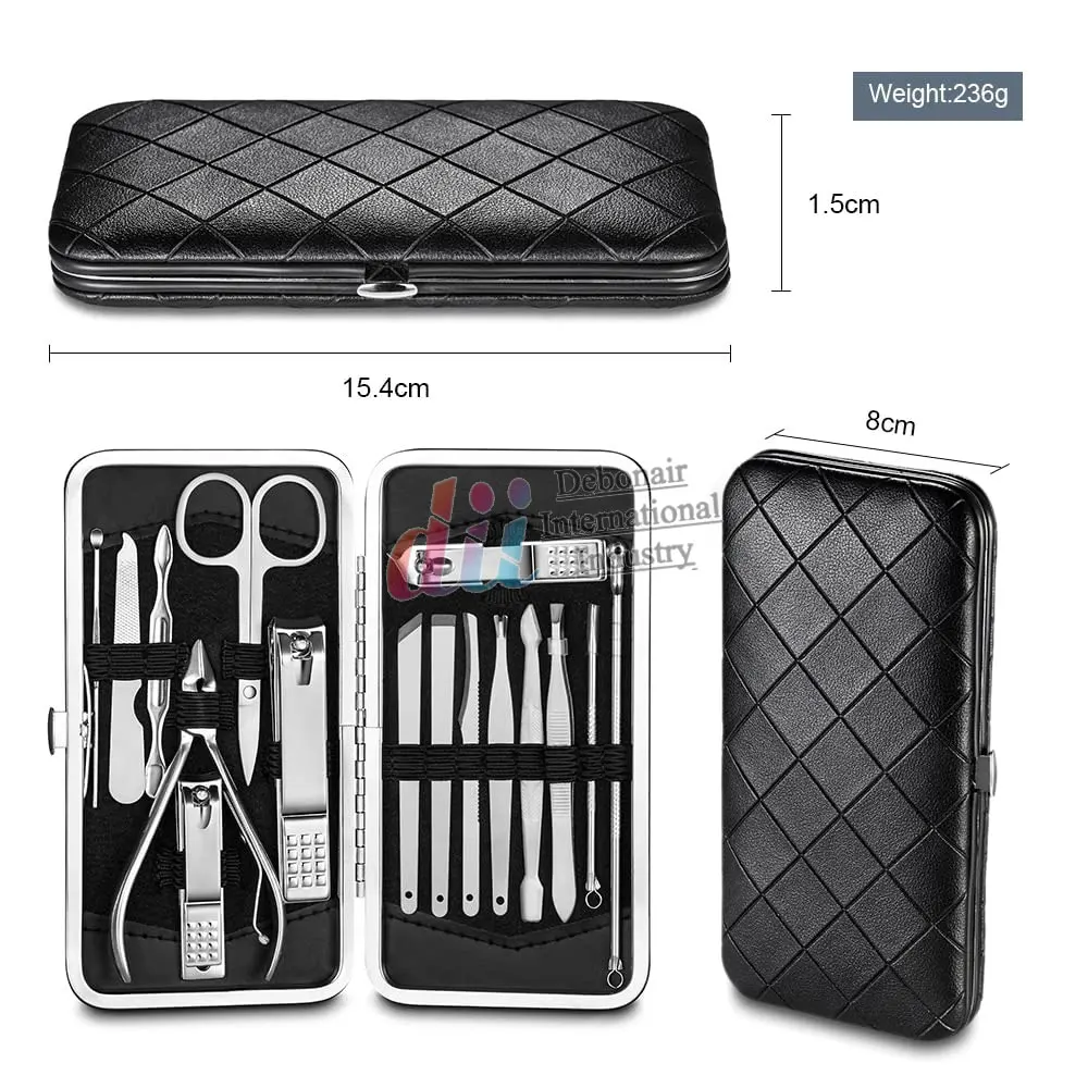 Stainless Steel Manicure Set Professional Pedicure Kit Factory Direct Stainless Steel Manicure Set