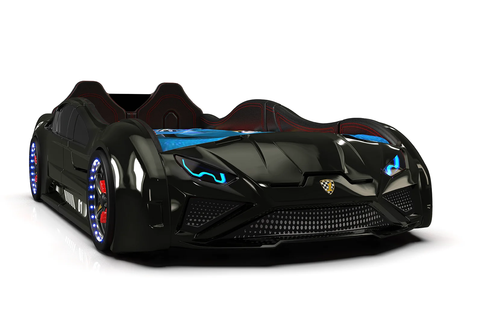 Гоночная машина кровать серии Lambo RX (детская мебель) Детская детская мебель для мальчика