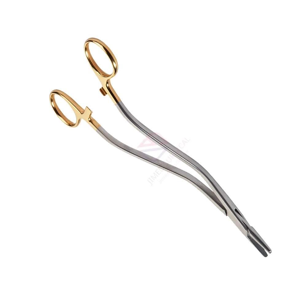 Custom Made Thomson Walker Needle Holder 20cm With Tungsten Carbide Inserts Surgical Needle Forceps