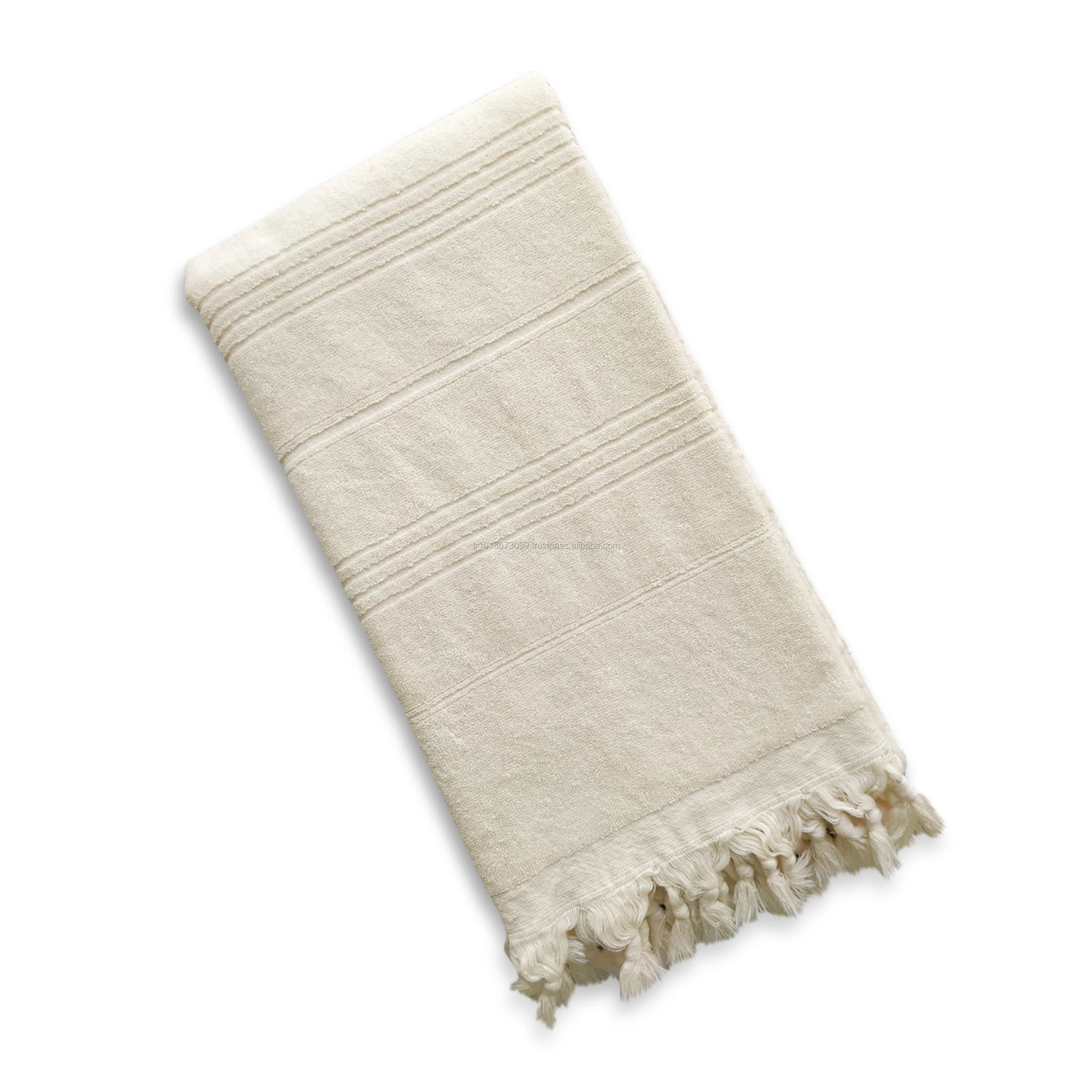Terry back Peshtemal Beach Turkish Towel - Wholesale perfect for Bath or Beach-side use 100 Cotton Set High Absorbency