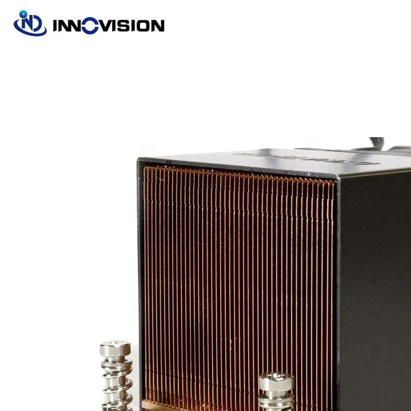 Pure copper 2U 2011 2066 rectangular copper server radiator R14