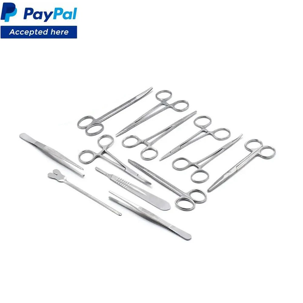 Excision Surgery Set of 15 Pcs Stainless Steel latest Basic Excision Surgical Instruments Set BY SIGAL MEDCO