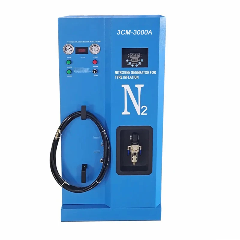 Полностью автоматический насос для грузовых и автомобильных шин 3 см-а накачивание азотных с датчиком давления в