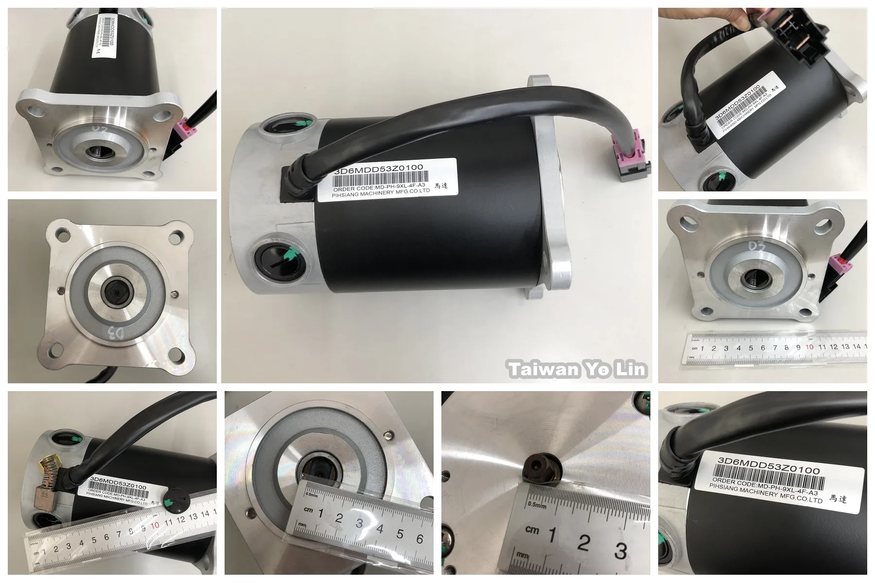 Original Motor MD-PH-9XL-4F-A3 PIHSIANG 4 pole 779XLS Shoprider Mobility Scooter