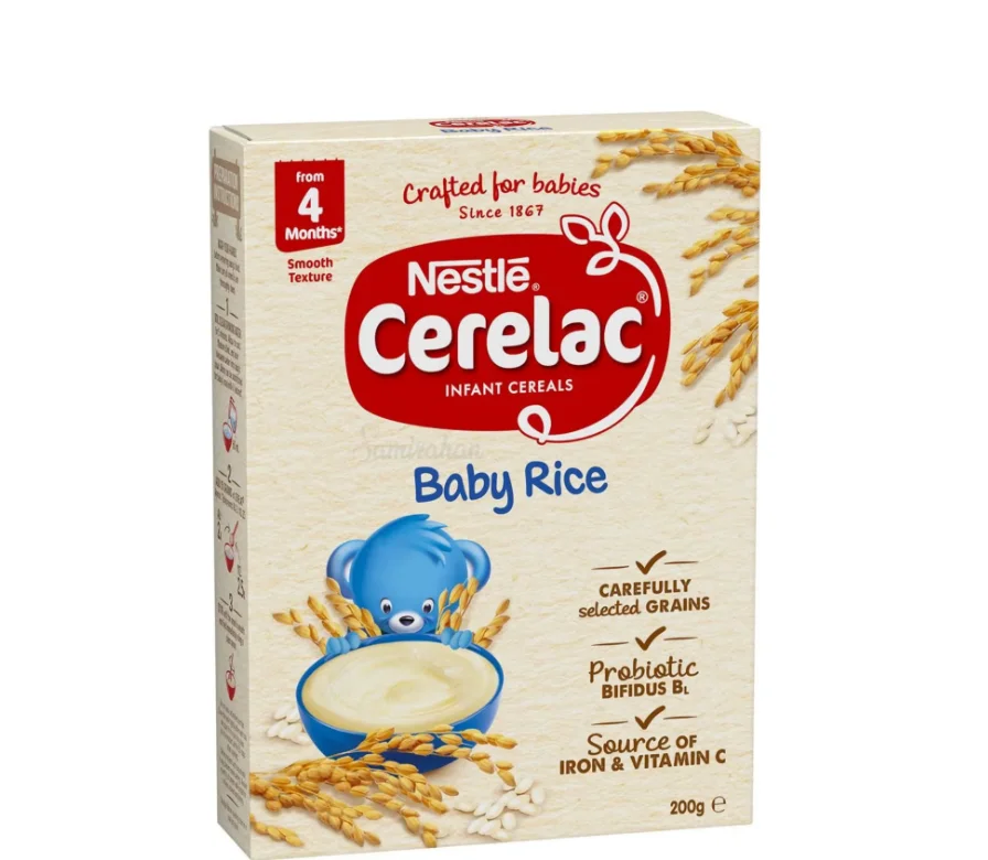 Cerelac хлопья быстрого приготовления N-estle 400 г детское питание оригинального качества