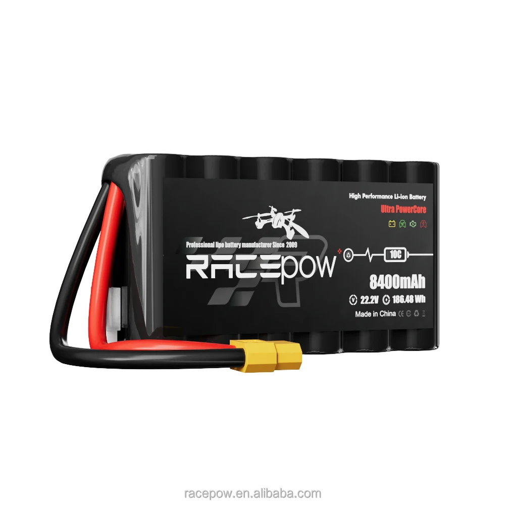 Racepow mass production 21700 6s2p  fpv Lion Battery Molicel  for 7/10/13 inch Quadrocopter Kamikaze