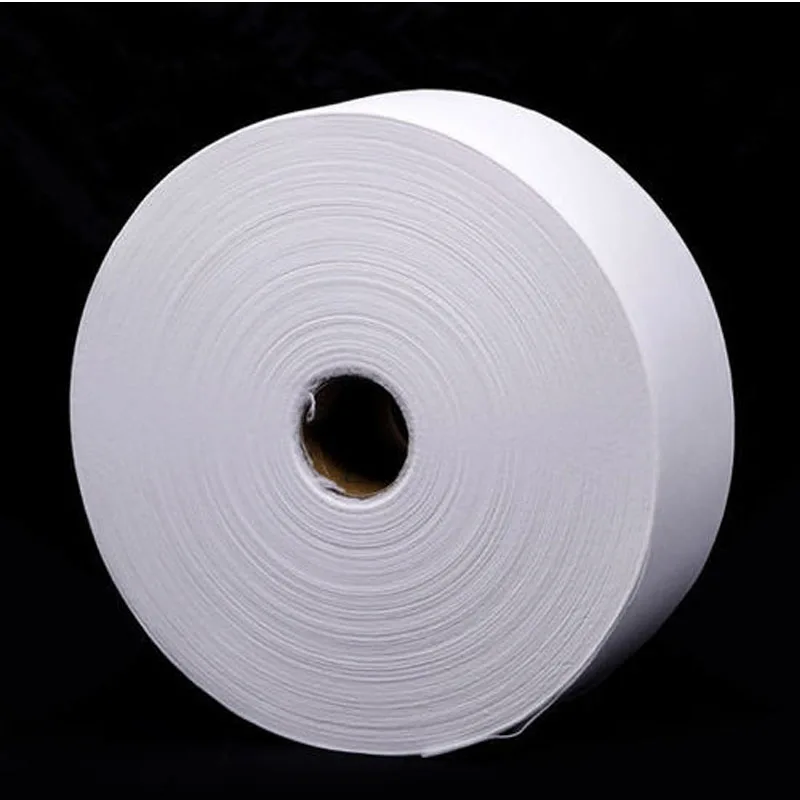 Small Dots Pearl Pattern Polyester Nonwoven Fabric Roll Good Embossed Spunlace Fabric Pet Raw Materials For Dry Wet Wipes