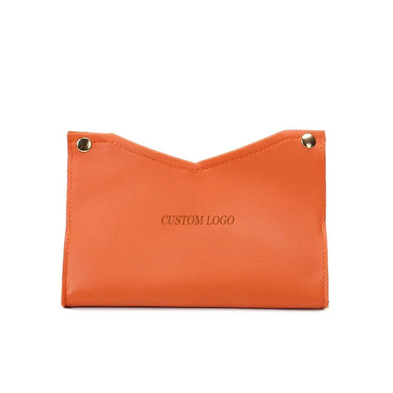 Tissue Car Large Storage Box Paper Holder for Table Home Living Room Decoration Bedroom Leather Eco-friendly