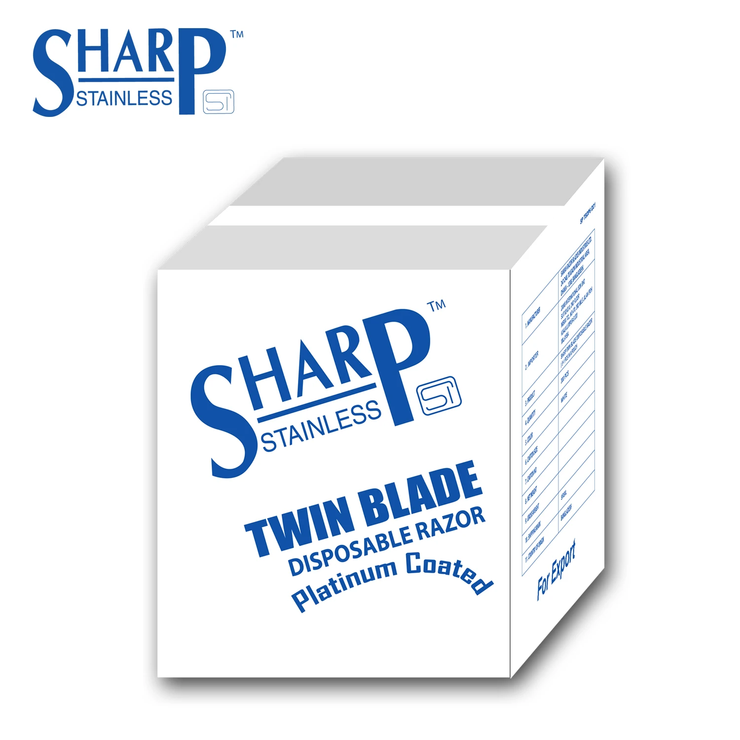 Sharp Shaver II Twin Blade Disposable Razor