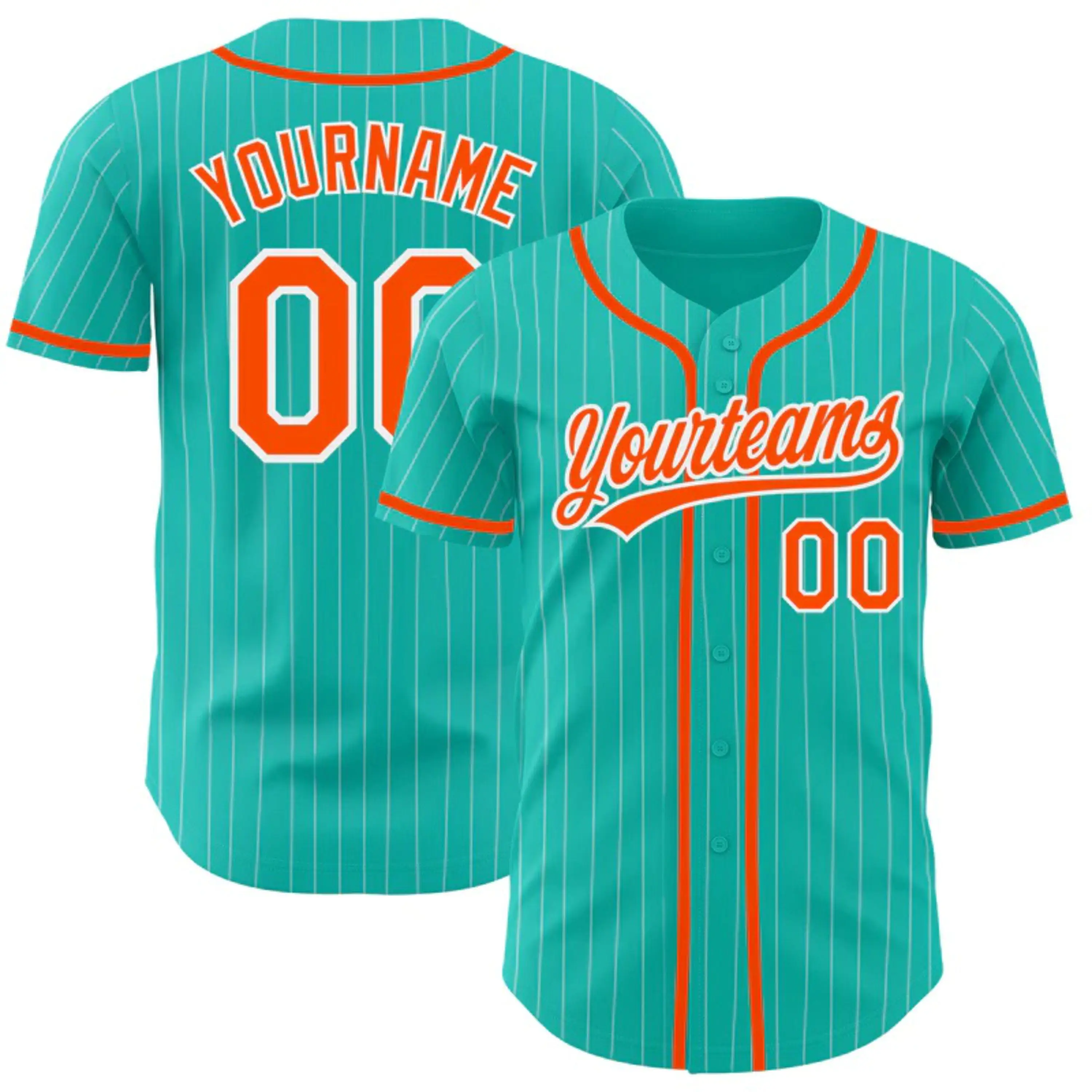 Custom Baseball Jersey for Sports Teams, Events, and Leagues with Personalized Team Name, Logo, and Player Number