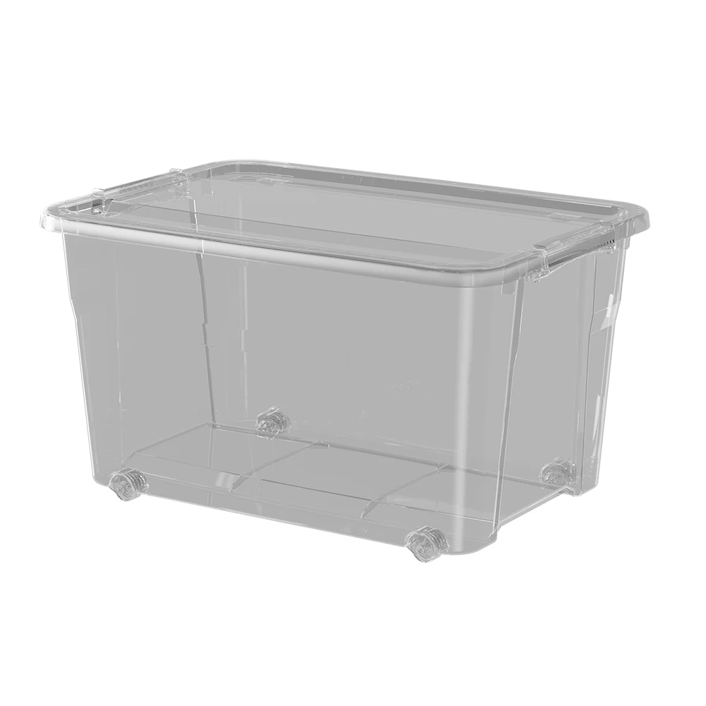 Taizhou office home garage kids toys book plastic pp storage box with cover