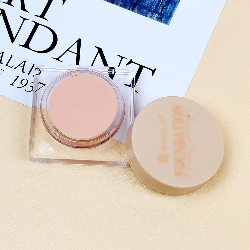 SHICELLE Custom Design Gel Foundation Travel Size Makeup Brightening Base Vegan Cosmetics Coverage Pigment Spot Founsation