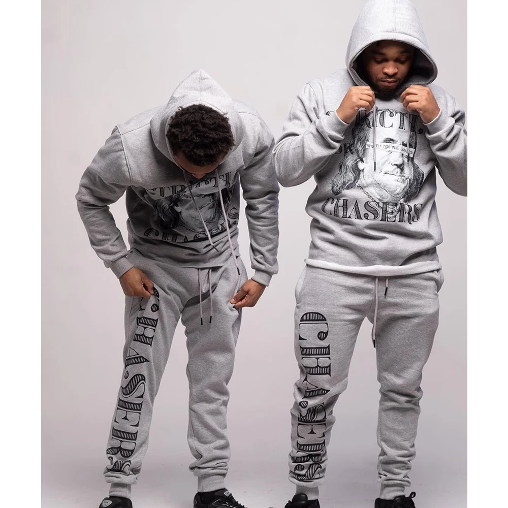 Custom Manufacturer Wholesale Price Jogging Suits Plain Gym Tracksuit 100% Cotton Color Mens sweatsuits