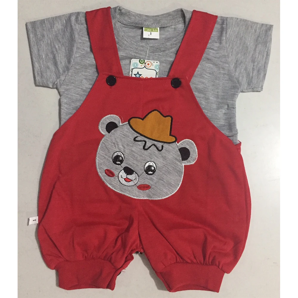 Comfortable Baby Cute Cotton Rompers With Quick-Drying Properties