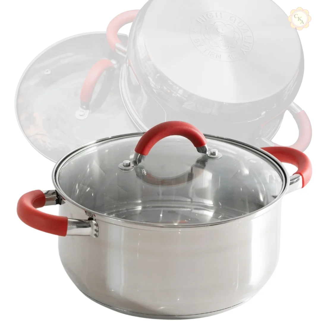 CASSEROLE 22 X 11 CM W/LID Fast Heat Distribution Modern Metal Sustainable Cookware Casseroles With Pot Cover