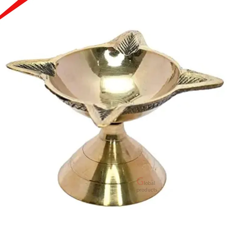 Высококачественная латунь nandadeep Diya для храмового дома
