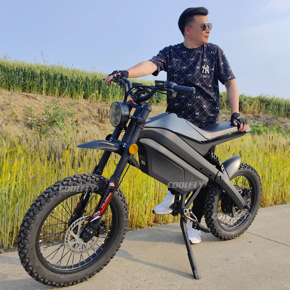 ODM Manufacturers 17inch motorcycle tires DNM suspension customize frame e ride pro ss 19 e-bike with full suspensions