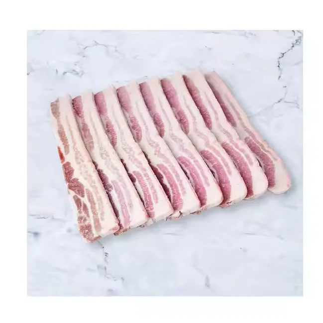 Organic Frozen Pork Belly Skin-On Boxed Per KG With Whole Fat Head Carcass Neck Stomach Tongue Feet