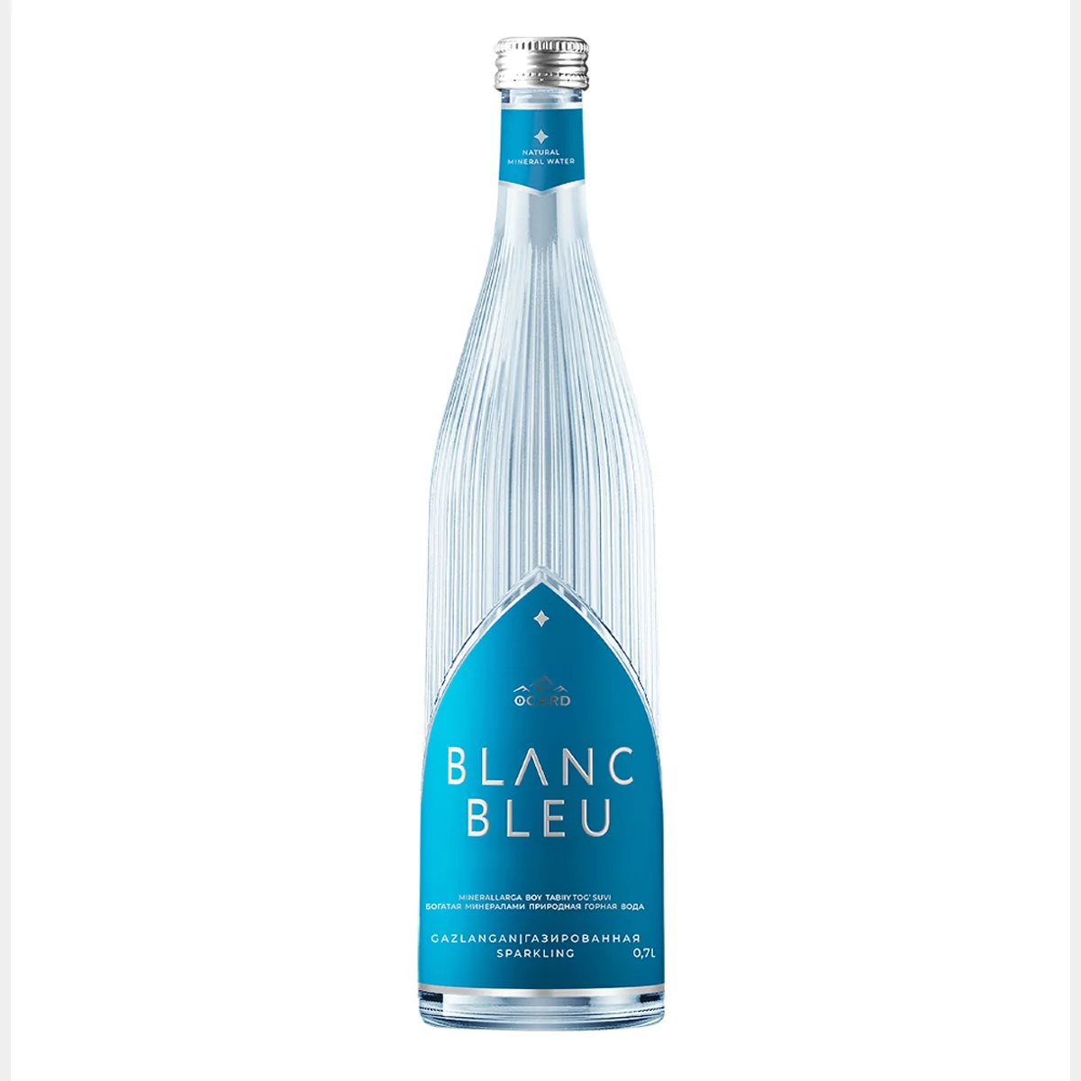 Premium still water Blanc Bleu 250ml water spill is carried out at an innovative production site