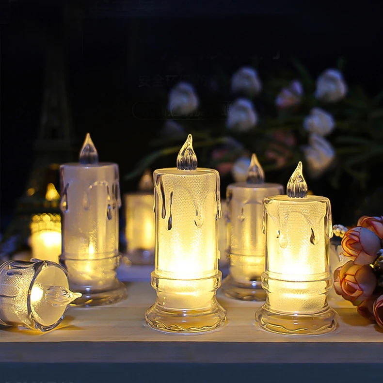 latest design battery candles led flameless candle led lighting flameless led candles
